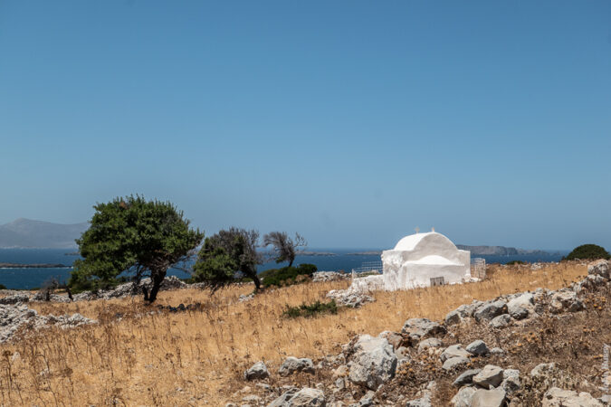 An isolated church among stoney fields but still well maintained. (Jun22)